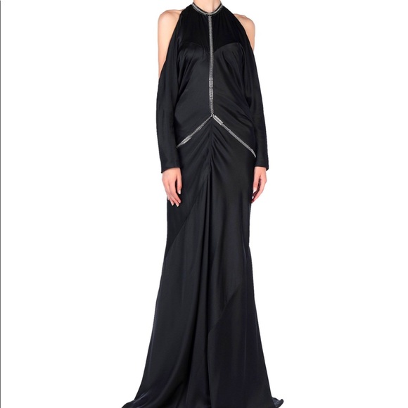 Alexander Wang Fishbone chain backless gown silk - Picture 7 of 7
